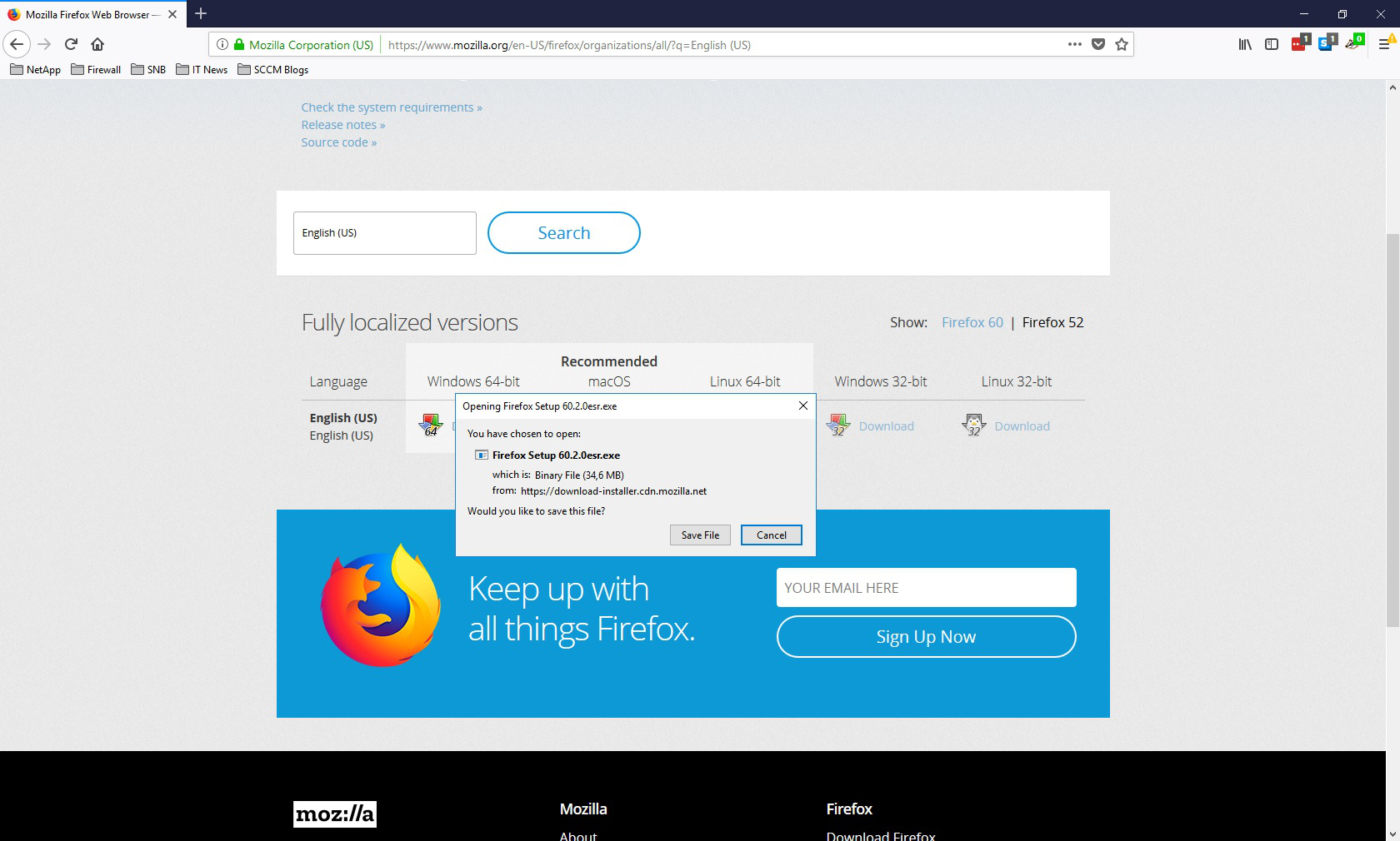 Mozilla firefox esr download